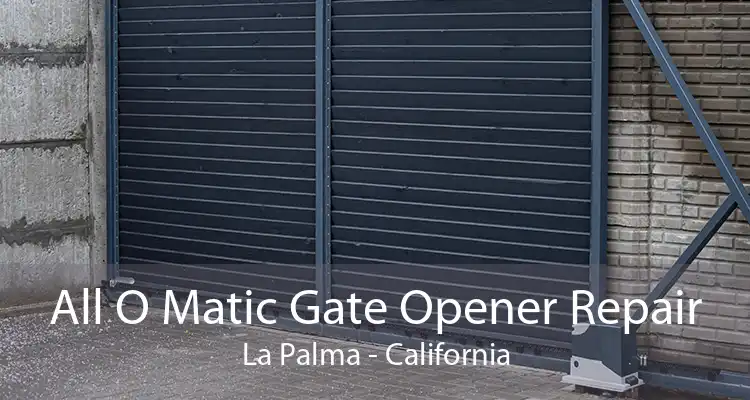 All O Matic Gate Opener Repair La Palma - California