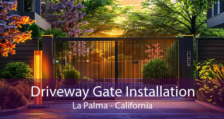 Driveway Gate Installation La Palma - California